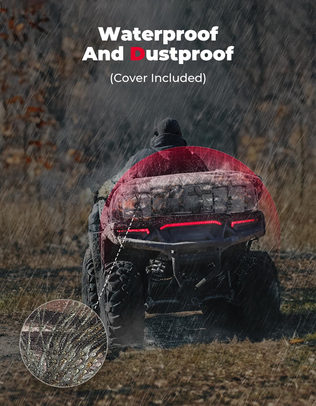 ATV 76L Seat Cargo Bag /Cushion Soft Cooler Bags
