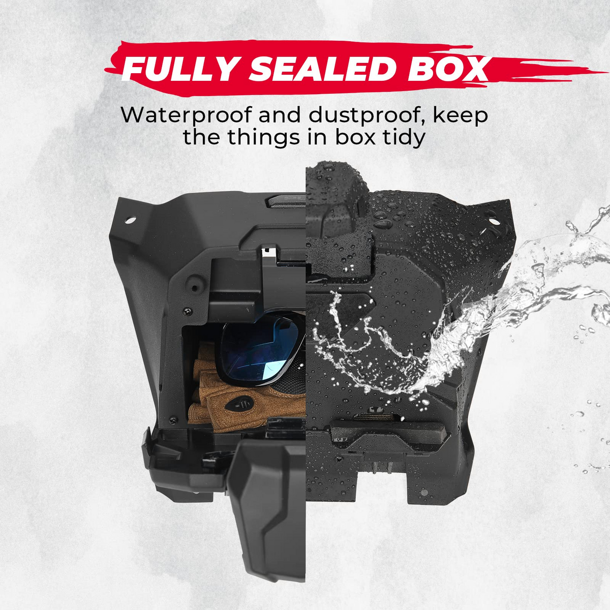 Tablet Holder With Storage Box for Polaris RZR PRO XP/ TURBO – fits Polaris RZR Turbo R