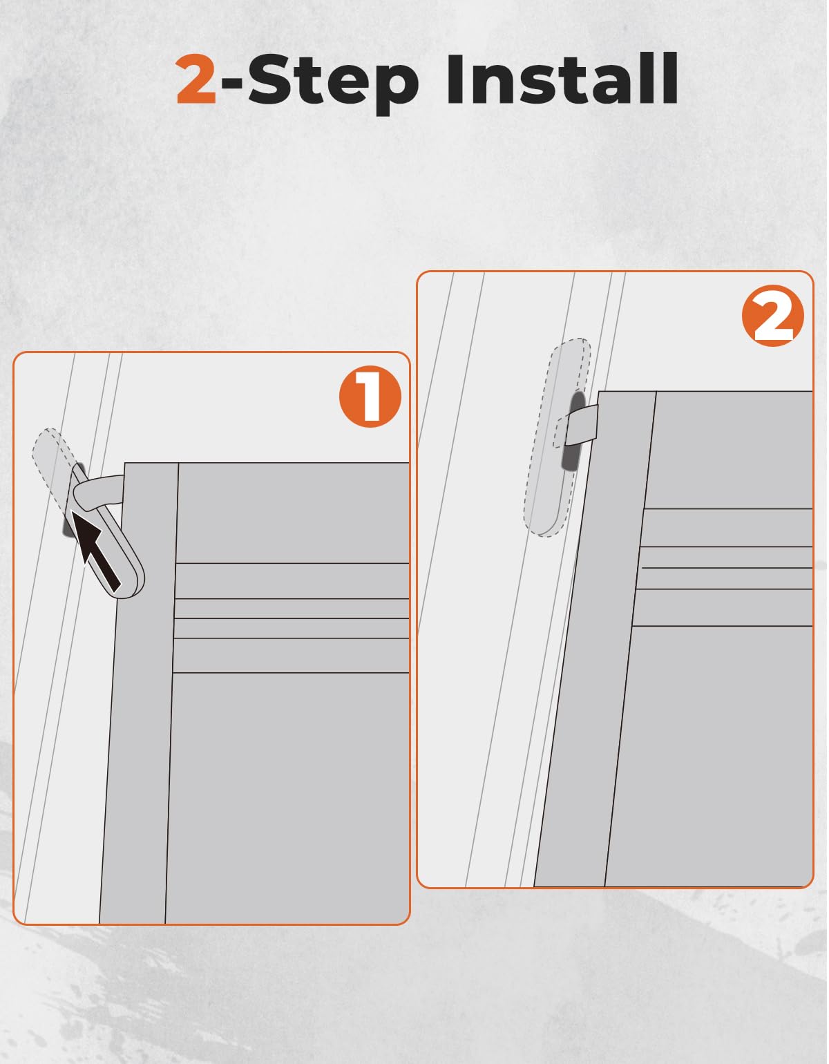 2PCS Dash Storage Nets for Can-Am Defender / MAX