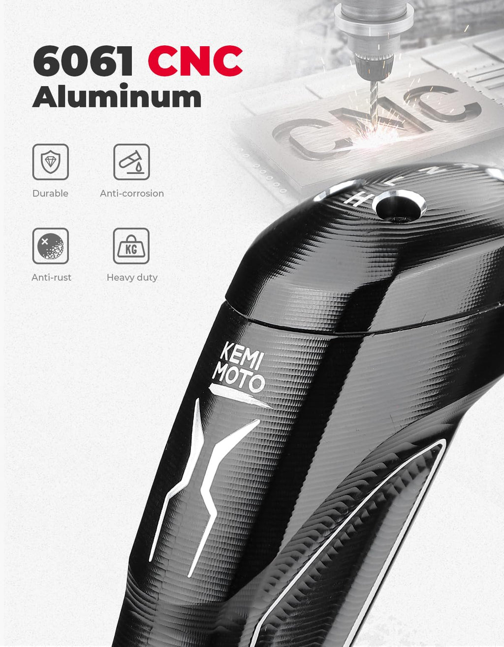 Aluminum Shift Knob Grip Gear Selector Shifter for RZR XP 1000 /PRO XP