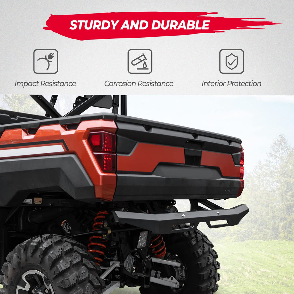 Rear Brushguard Bumper for Polaris Ranger XP 1000 / CREW 2018-2026