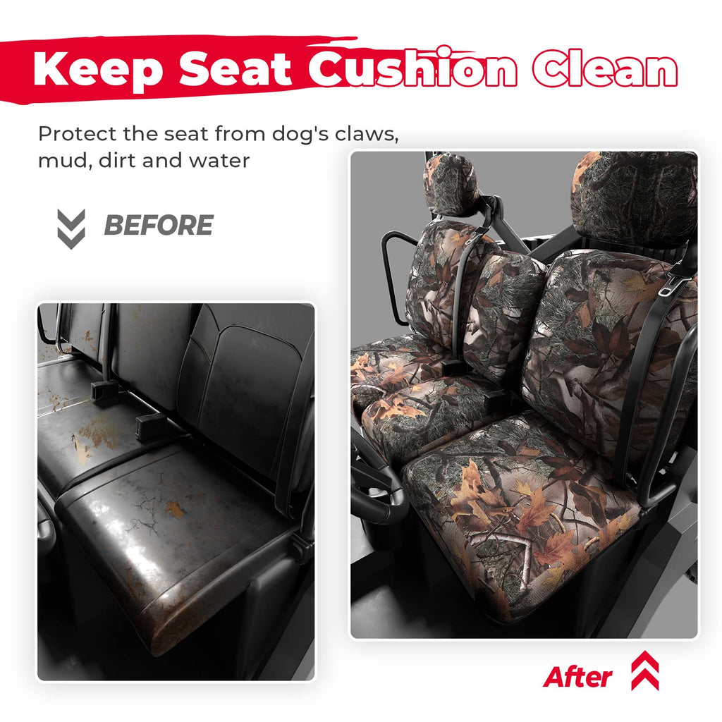Camouflage Seat Cover for Can Am Defender HD5|7|8|9|10