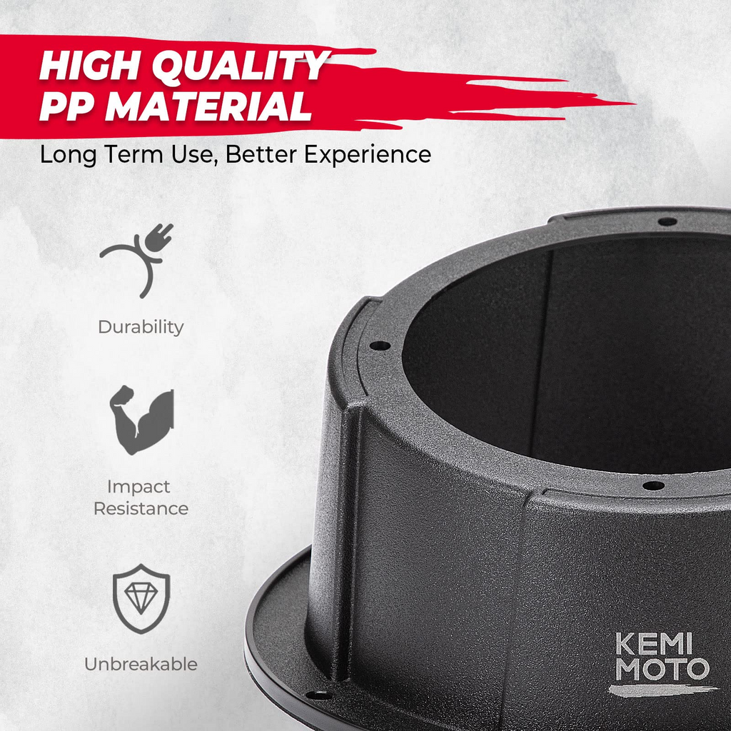 6.5 Inch Mount Speaker Pod For UTVs, RVs, Cars, Boats, Trunks, Trailers