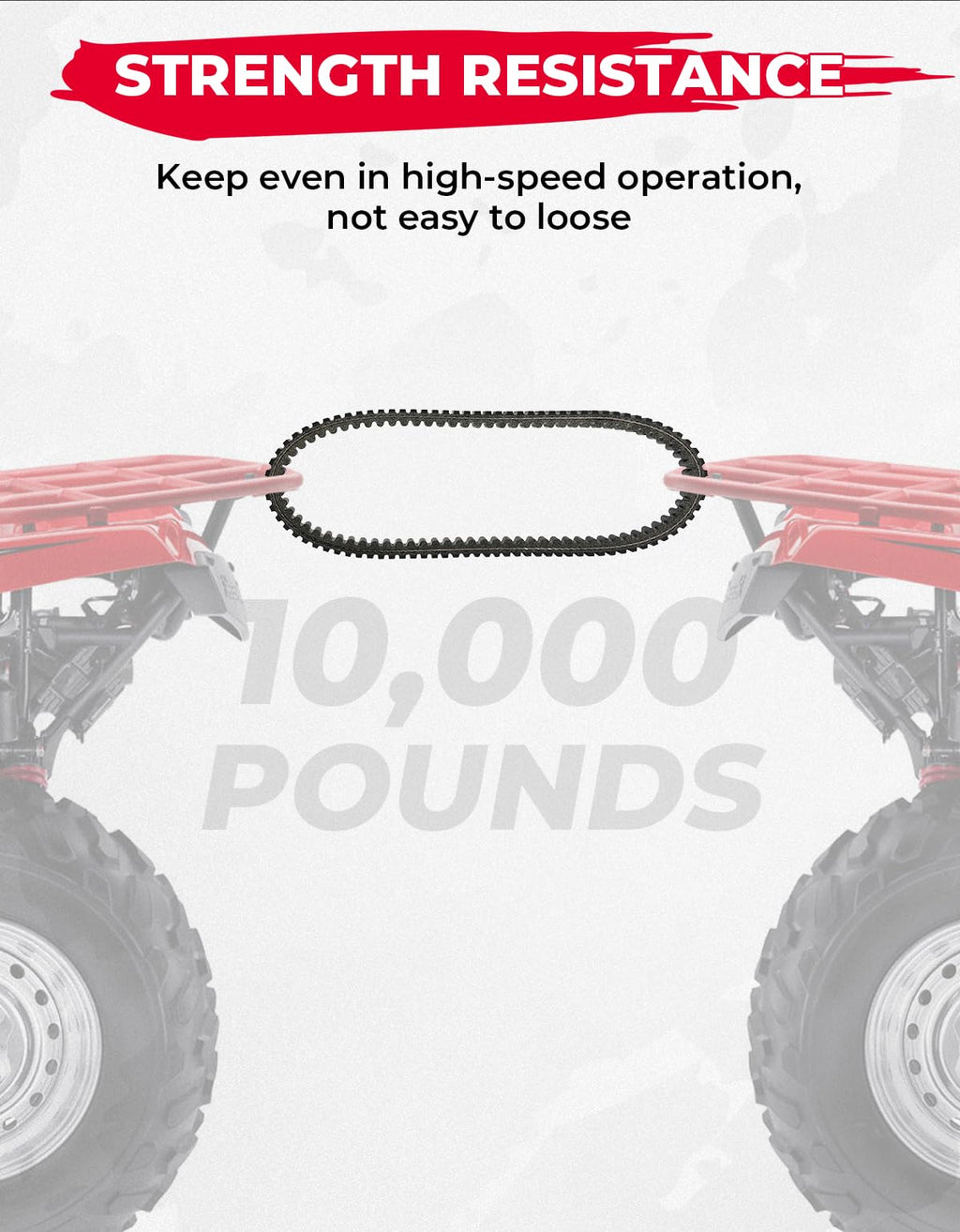 ATV Drive Belt Kawasaki Brute Force / KFX / Prairie / Teryx 750 – fits Kawasaki Teryx 800 (view 5)