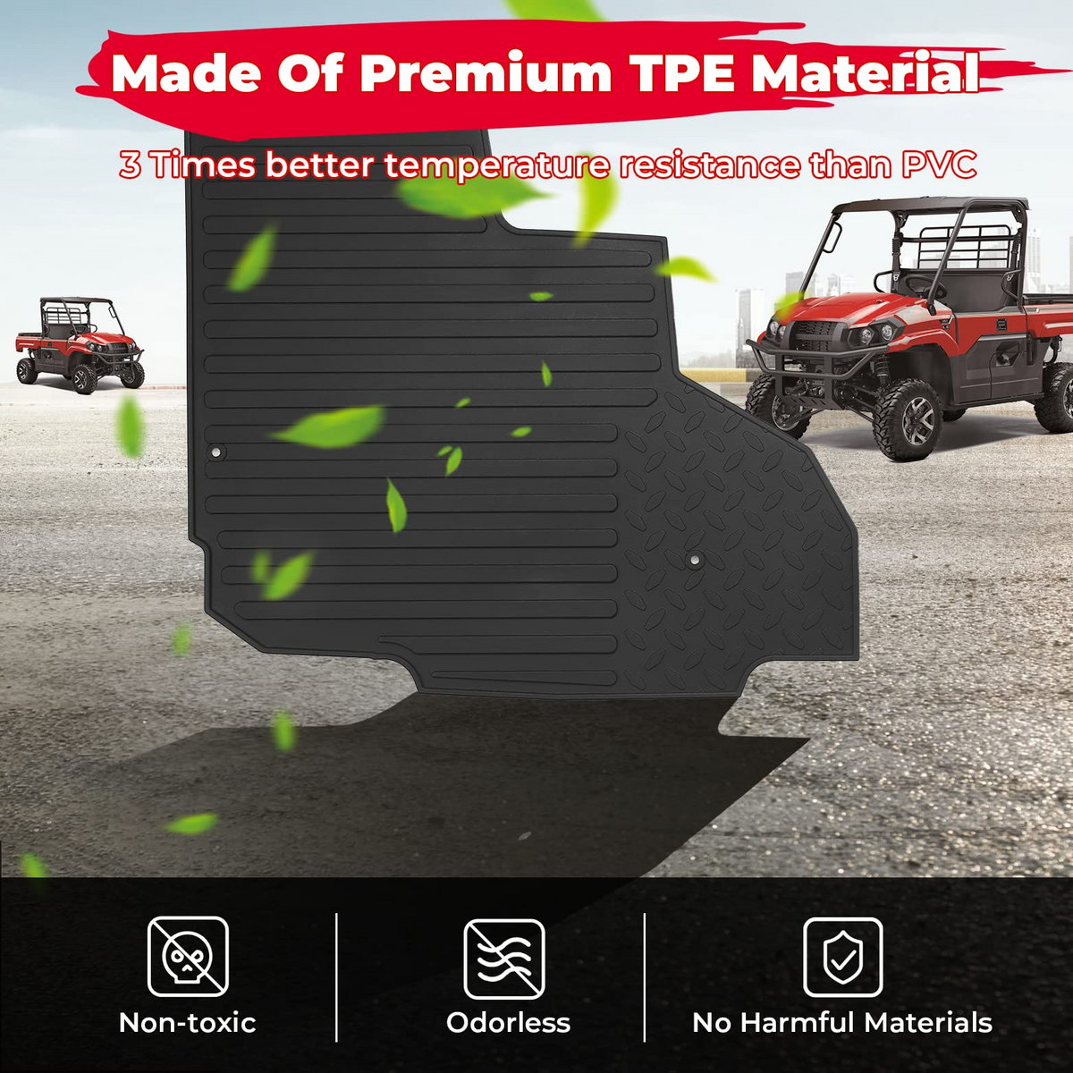 Floor Mats for Kawasaki Mule PRO MX – fits Kawasaki Mule (view 4)