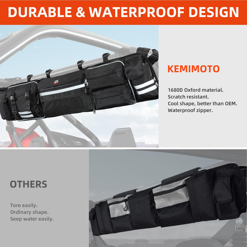Universal UTV Roll Cage Organizer for Polaris Ranger RZR/ Pioneer Talon