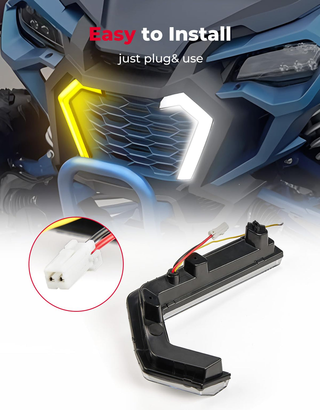 LED Turn Signal Fang Lights for Talon 1000R 1000X 1000X-4