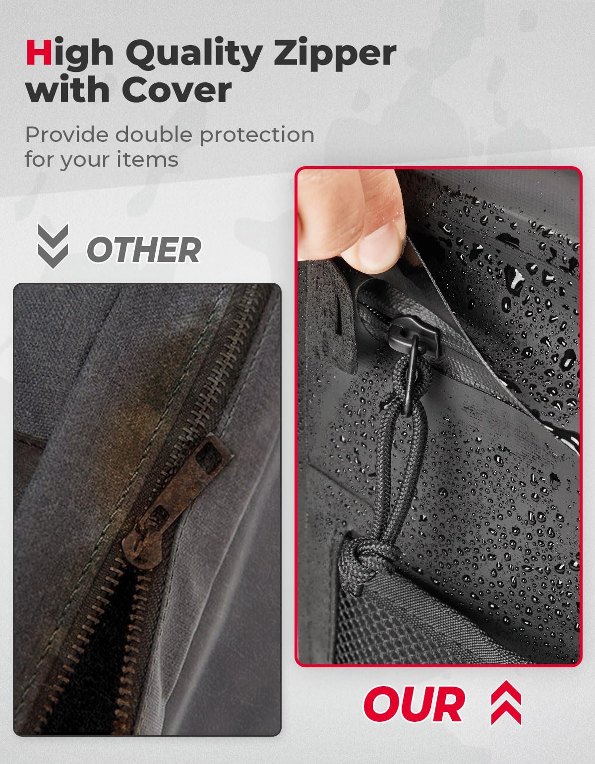 Update Water-repellent Door Bags for Can-Am Maverick X3/MAX – fits Can-Am Maverick X3 MAX (view 4)