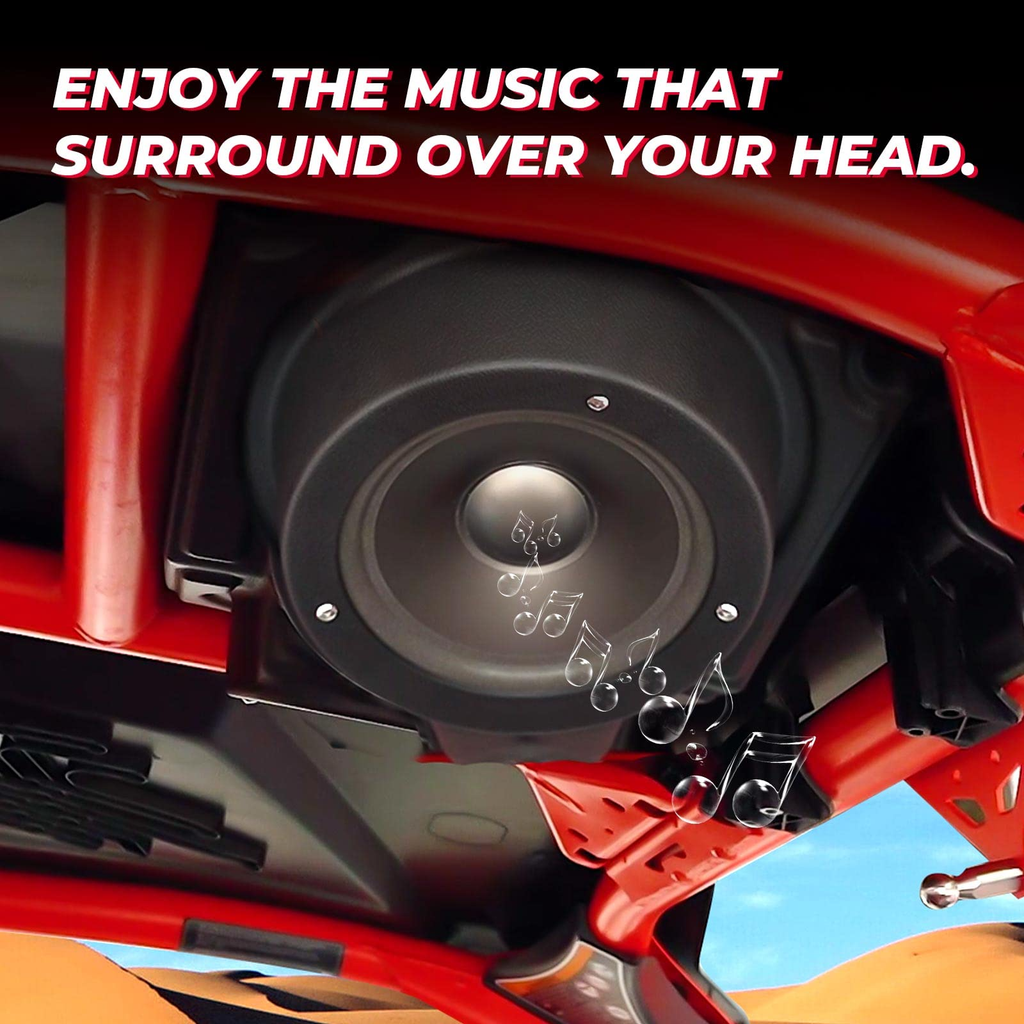 ATV/UTV/Cart Overhead Speaker Mount Enclosure 6.5inch