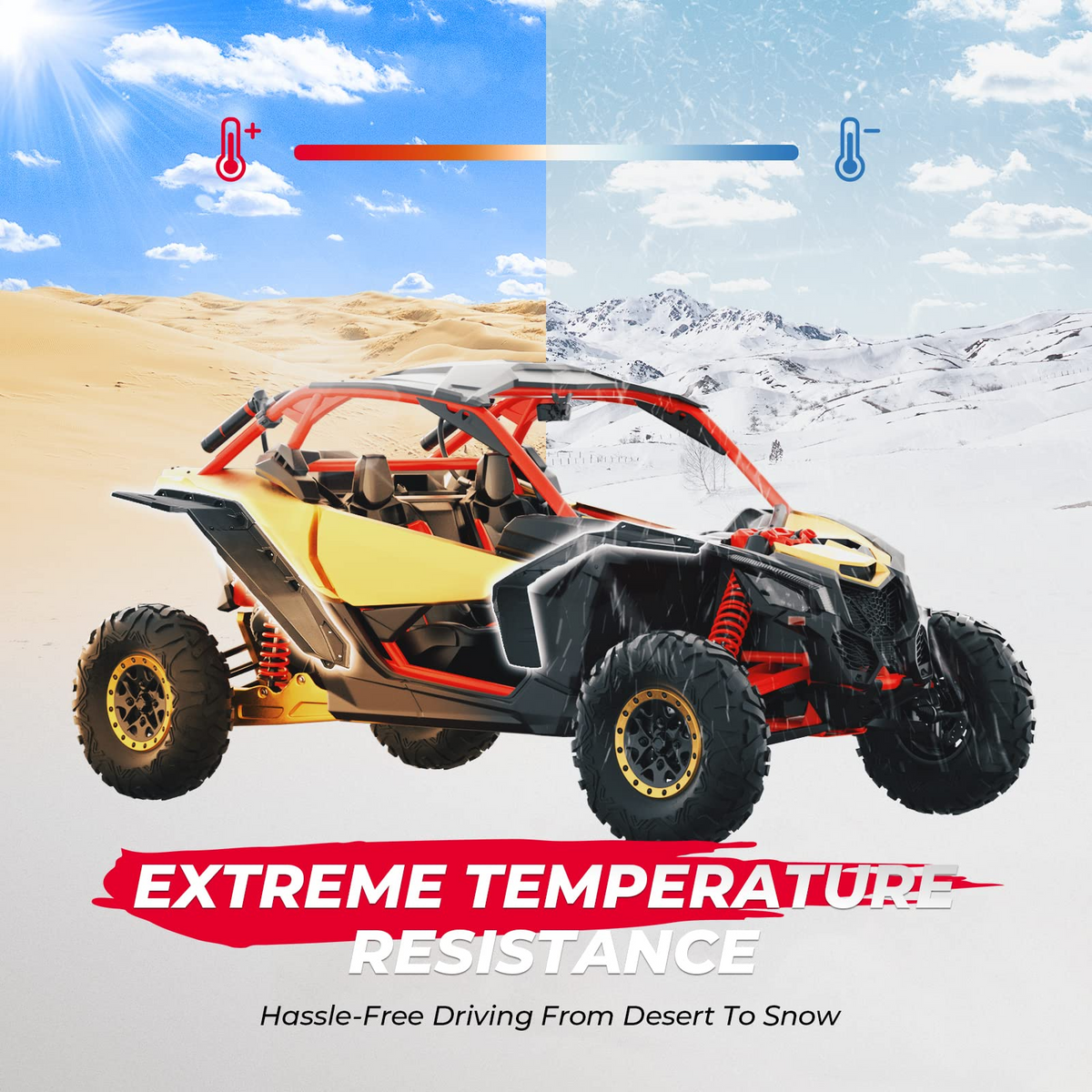 Front Lower Doors & Extended Fender Flares For Can-Am Maverick X3 MAX – fits Can-Am Maverick X3 MAX (view 7)