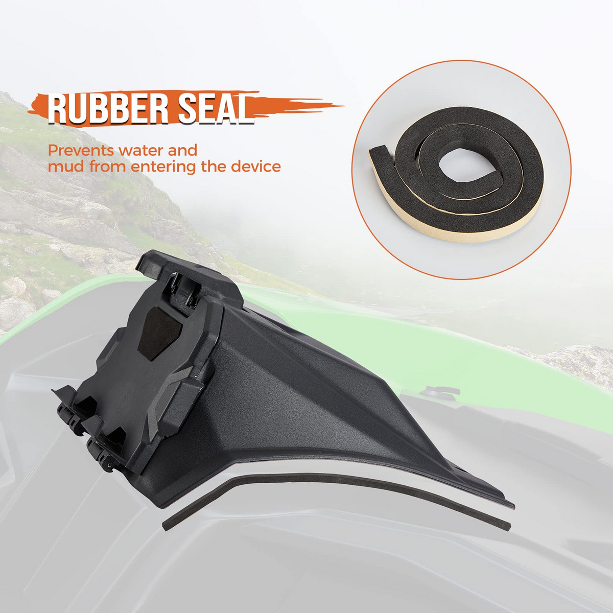 Electric Device Tablet Holder for Kawasaki Teryx KRX 1000 – fits Kawasaki Teryx 800 (view 5)
