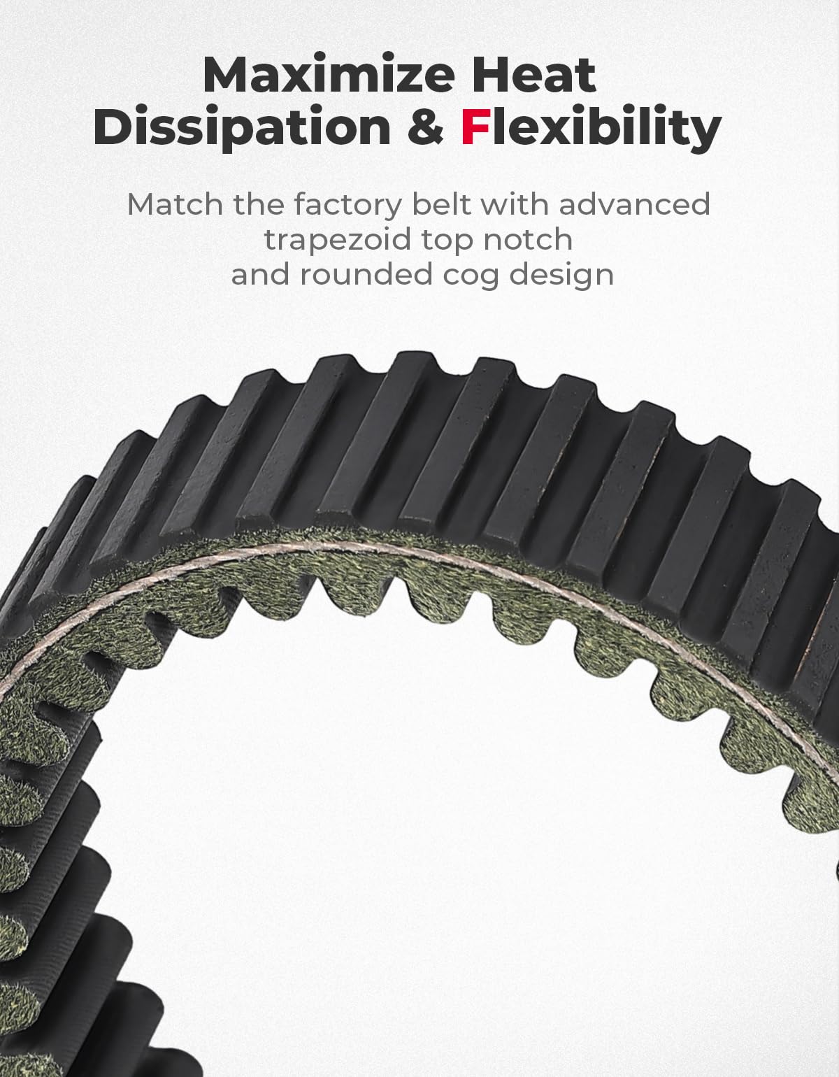 UTV Drive Belt for Polaris Ranger 1000 XP/ Polaris Xpedition/ RZR XP/ 4 1000