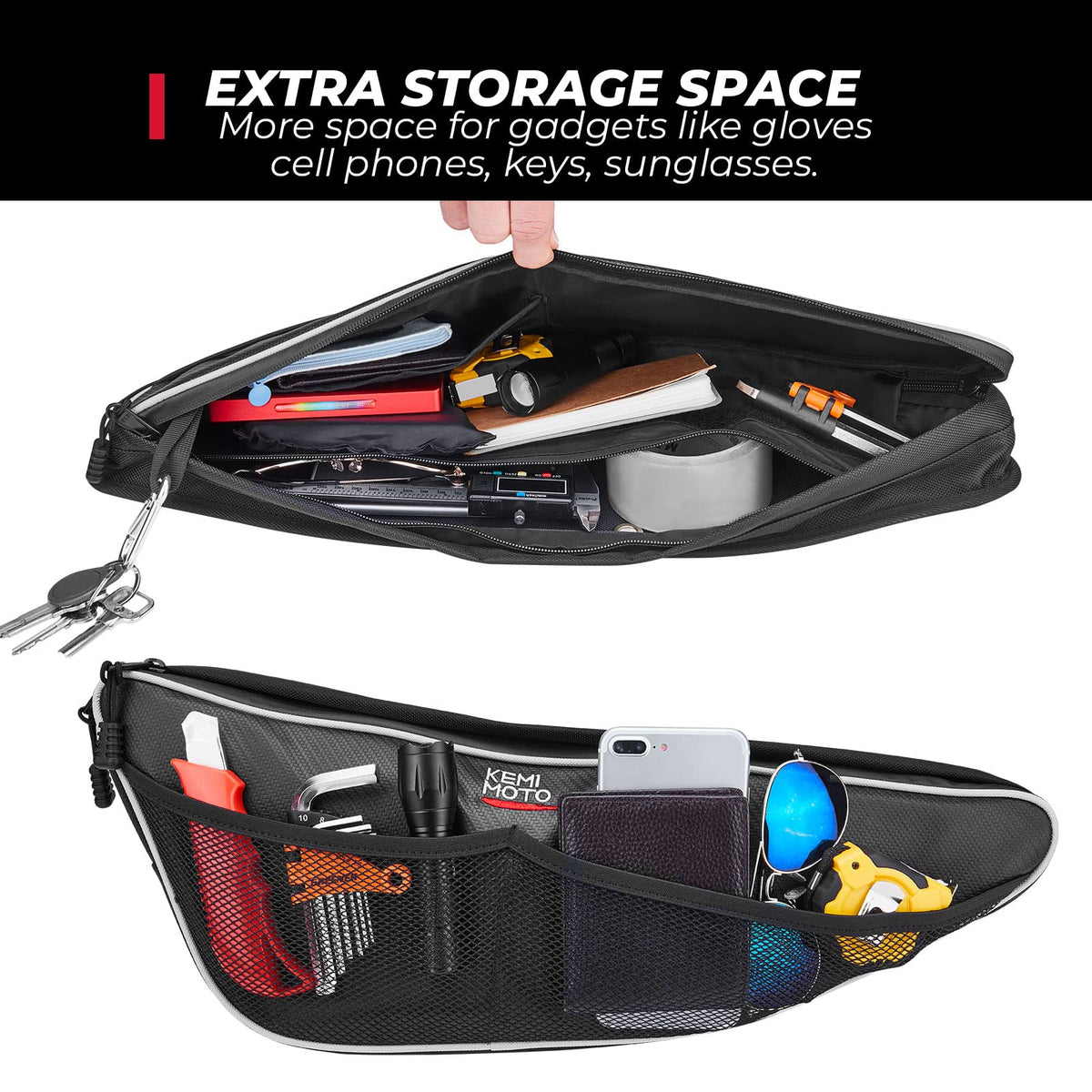 Door Bags & UTV Bed Tailgate for Talon 1000r 1000x 1000x-4 – fits Honda Talon 1000X (view 5)