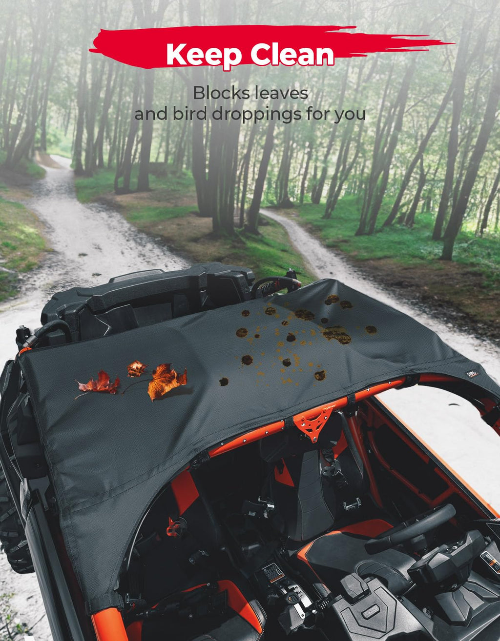 Soft Top Roof for Can-Am Maverick X3 – fits Can-Am Maverick X3 2-Seat (view 5)