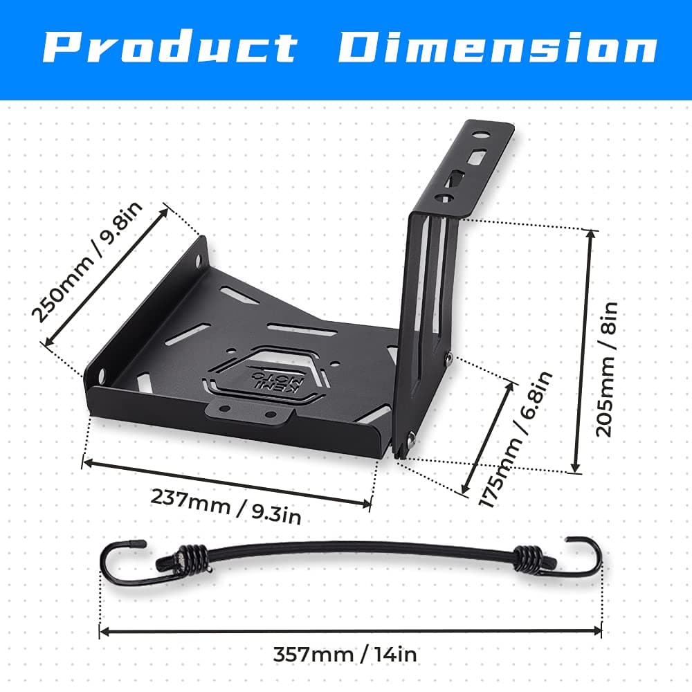 Second Battery Tray Fit Honda Talon – fits Honda Talon 1000X-4 (view 6)