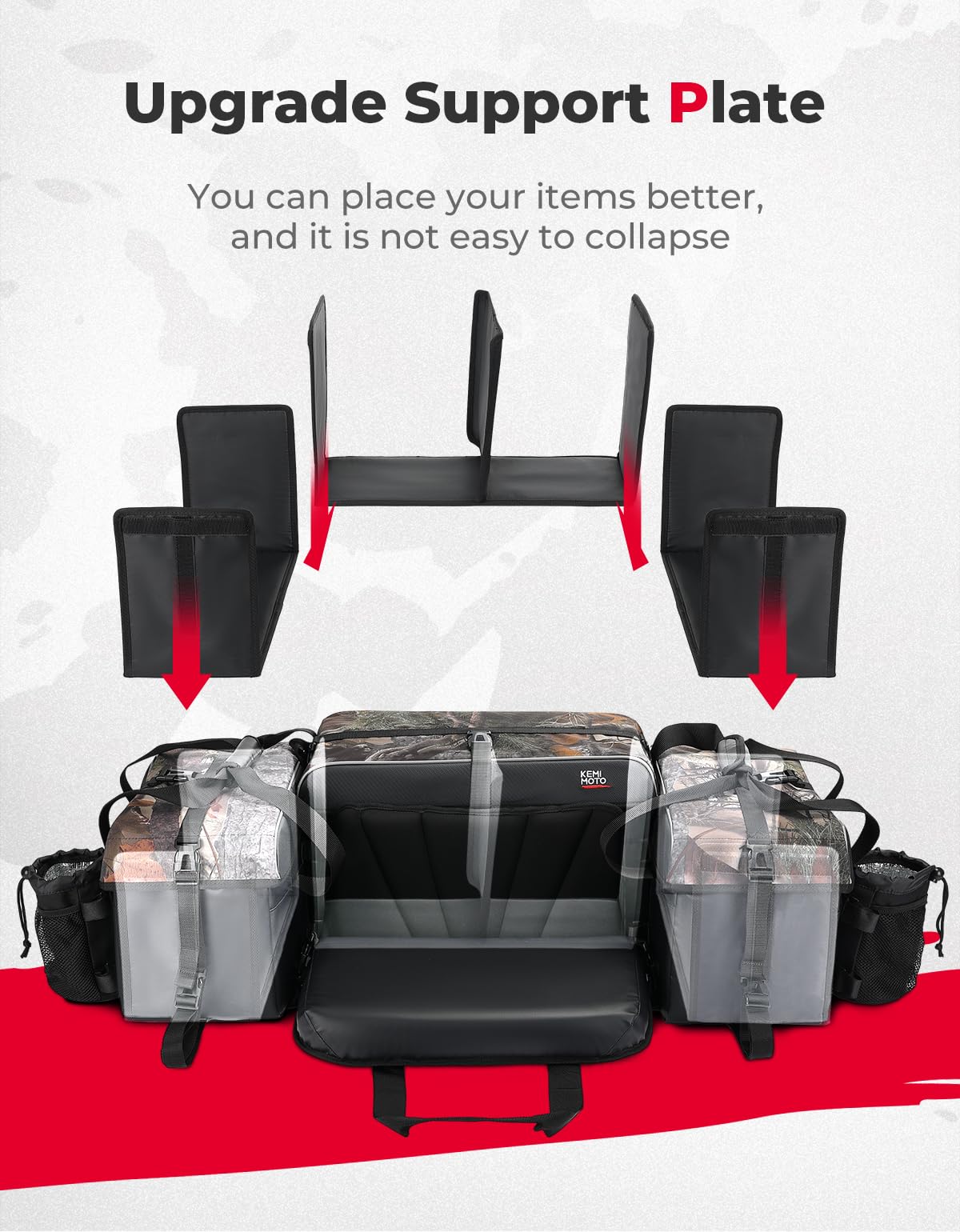 ATV 76L Seat Cargo Bag /Cushion Soft Cooler Bags