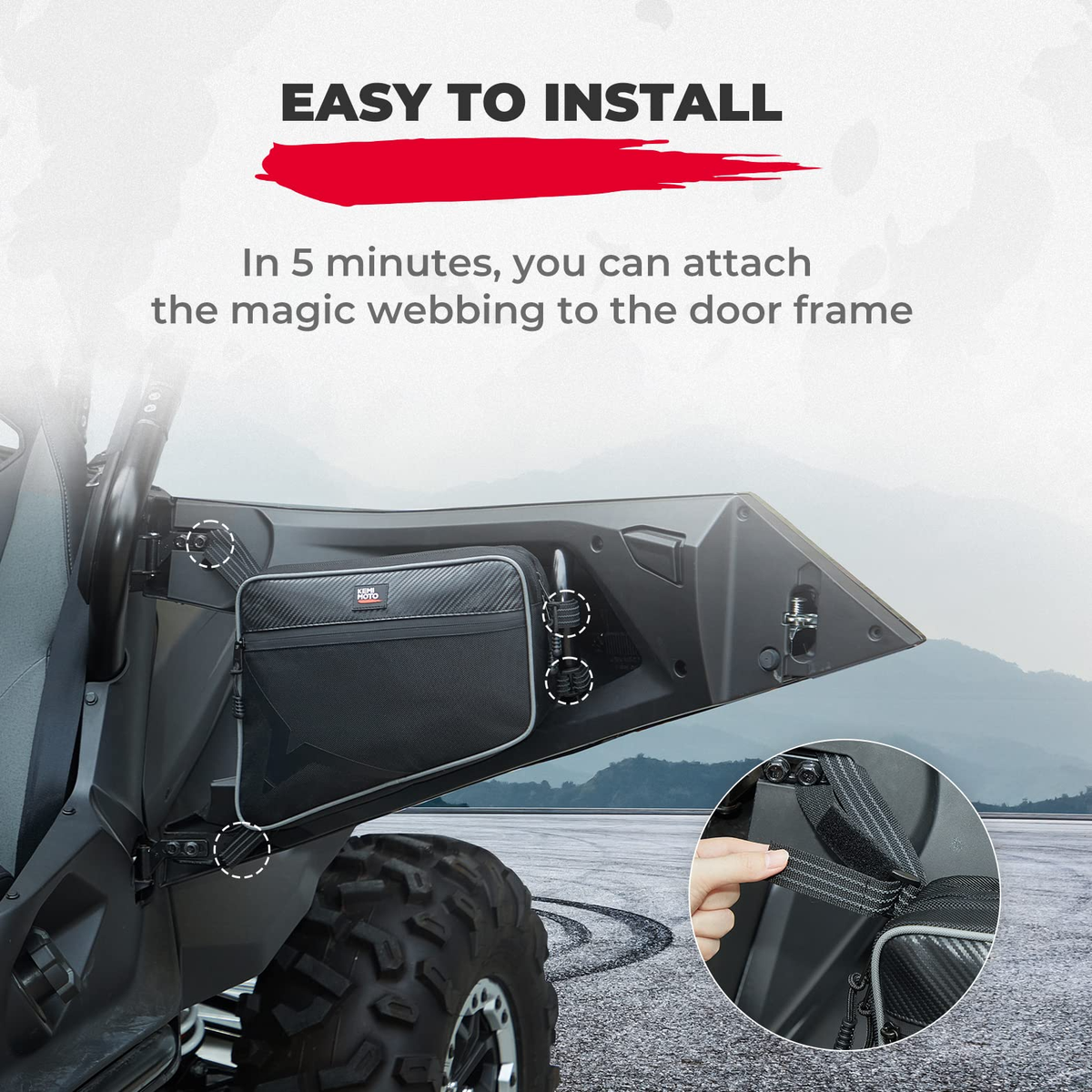 Storage Door Bags for CFMOTO ZForce 950