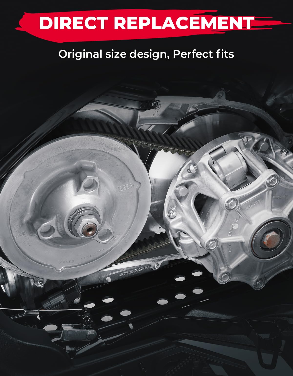 ATV Drive Belt Kawasaki Brute Force / KFX / Prairie / Teryx 750 – fits Kawasaki Teryx 800 (view 6)