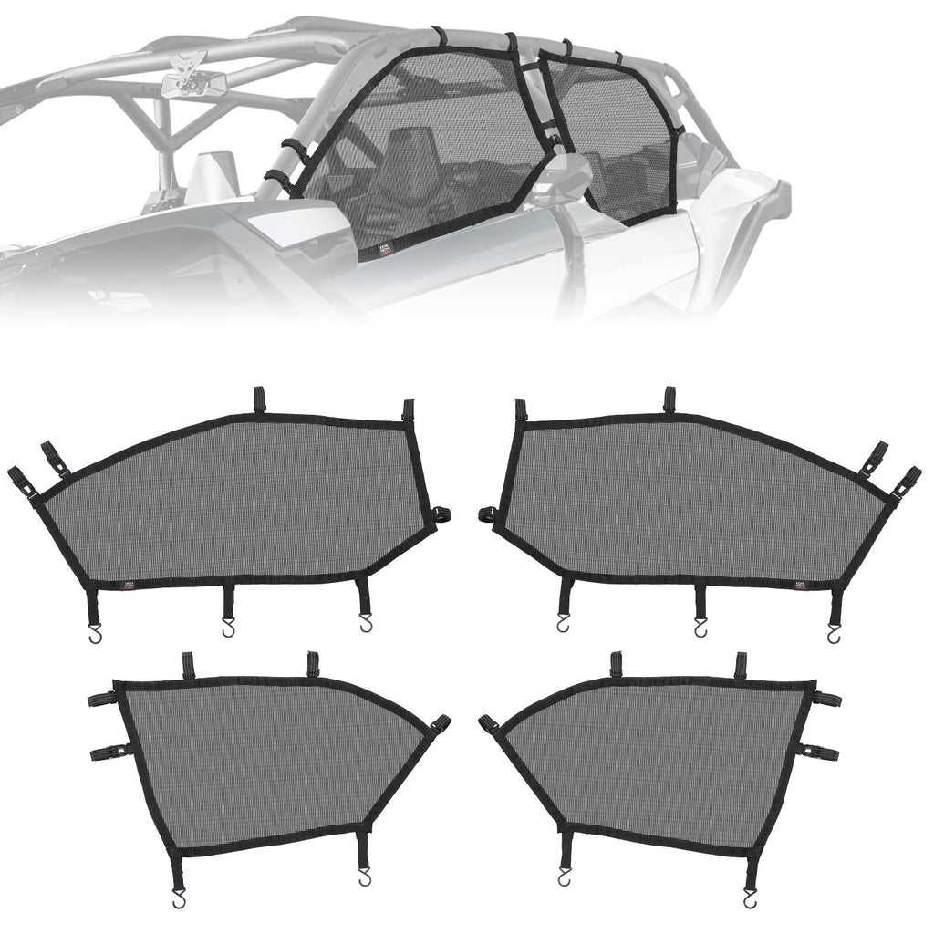Window Nets Set of Four for Can-Am Maverick X3 MAX – fits Can-Am Maverick X3 MAX (view 5)