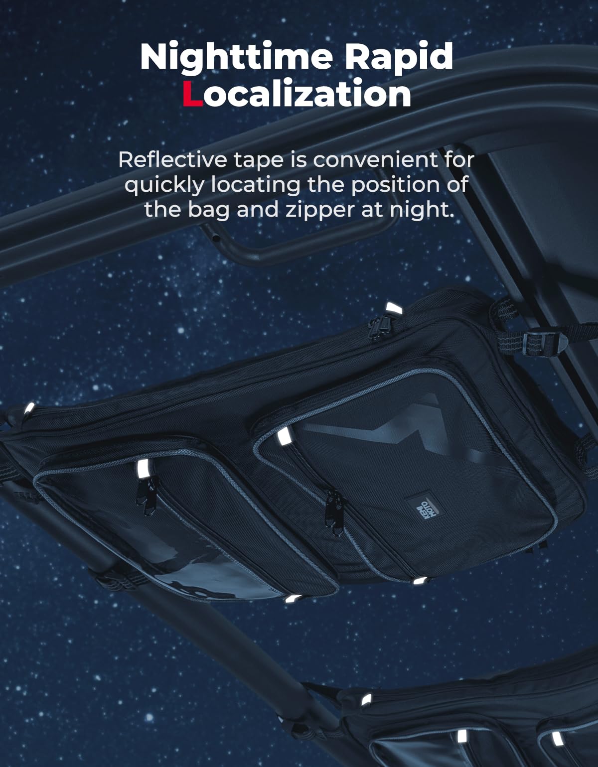 2PCS Overhead Storage Bags for CFMOTO Uforce 1000/1000XL