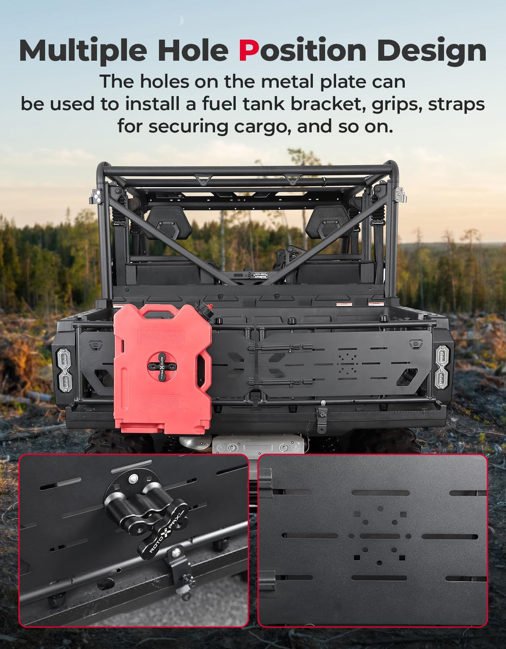 Bed Extender Tailgate Extension for CFMOTO Uforce 1000/1000 XL