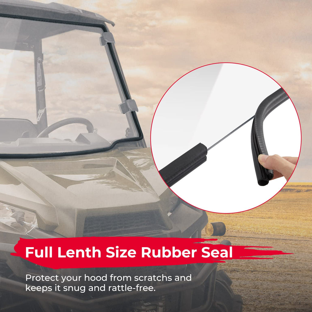Front Full Windshield for Ranger Midsize 500 570 2015-2022 – fits Polaris Ranger 570 Midsize (view 5)