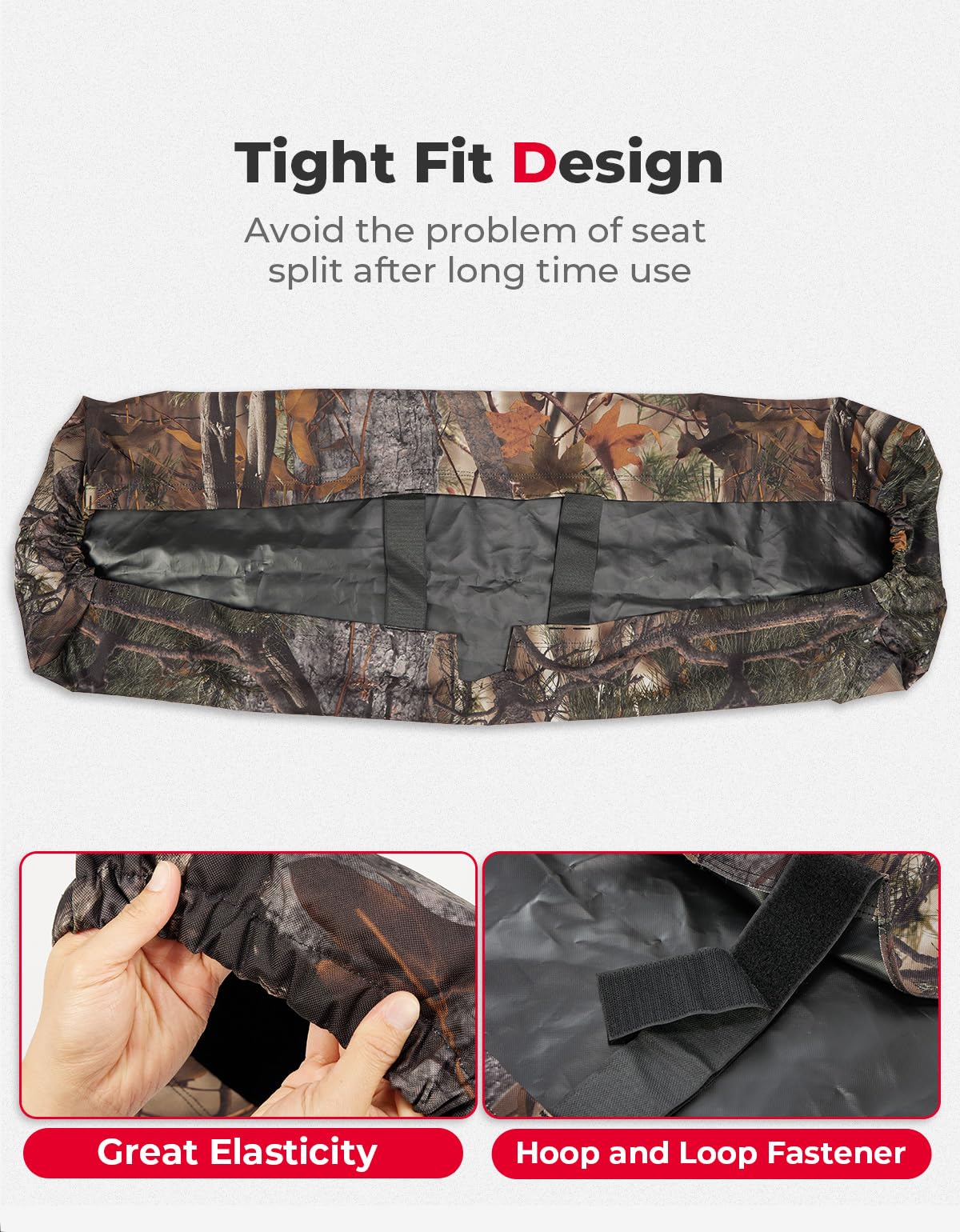 Seat Covers for Honda Pioneer 700 700-4 2014-2024 (Camo)