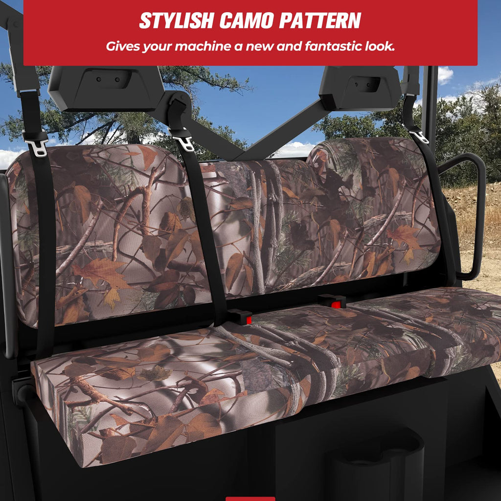 Camouflage Seat Cover For Polaris Ranger XP 1000/ Crew (3 Pcs)