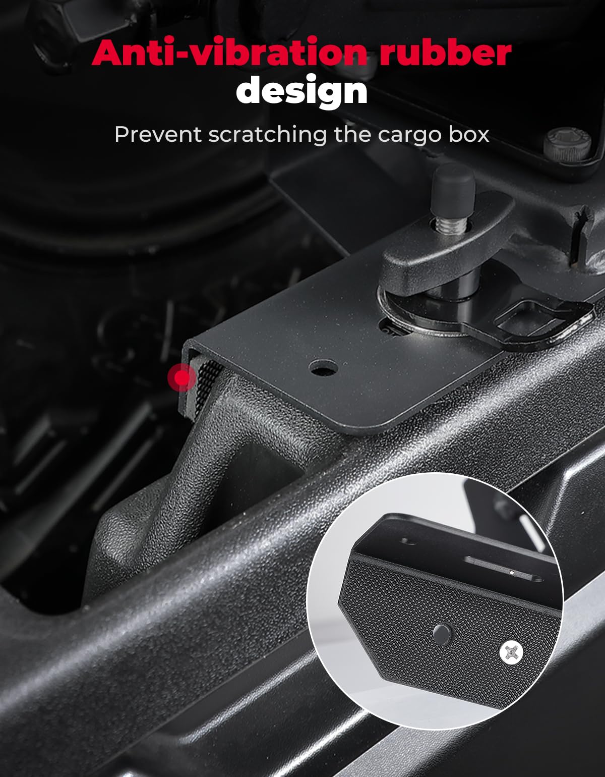 UTV Spare Tire Holder for Can-Am Defender HD5|7|8|9|10 – fits Can-Am Defender HD9