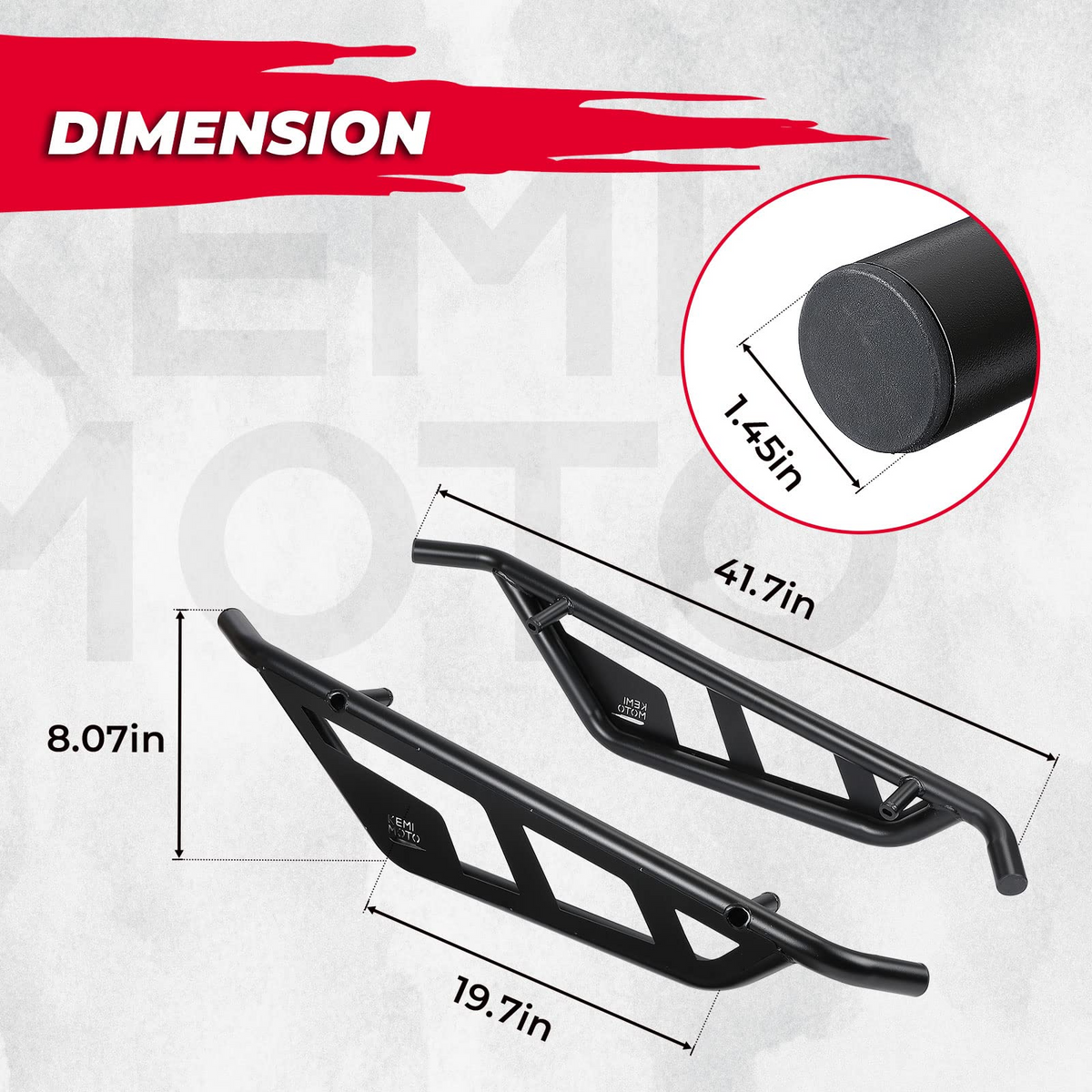 Nerf Bars Rock Sliders For CFMOTO ZForce 950