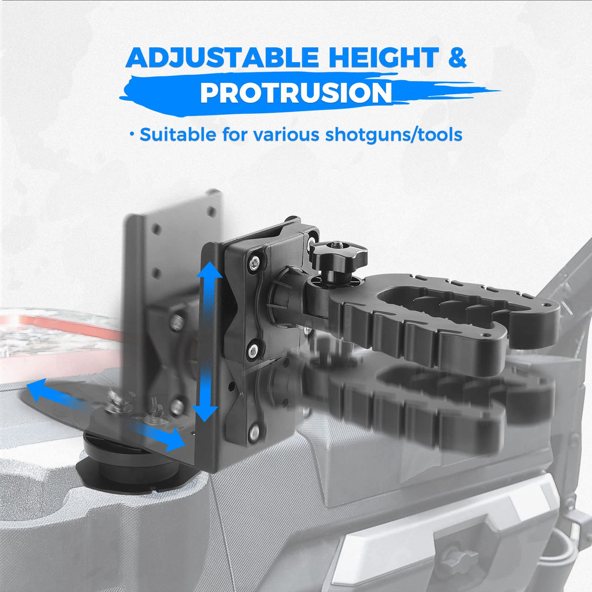 UTV Rifle Gun Holder for Polaris Ranger & General – fits Polaris Ranger XP 1000 (view 6)