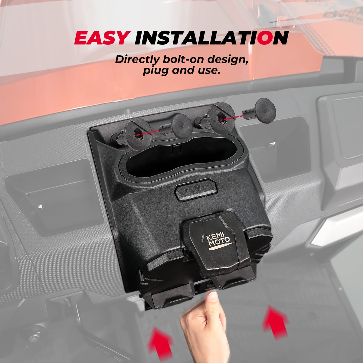 Tablet Holder Electric Device GPS Mount for Polaris Ranger XP 1000/crew – fits Polaris Ranger XP 1000 (view 6)