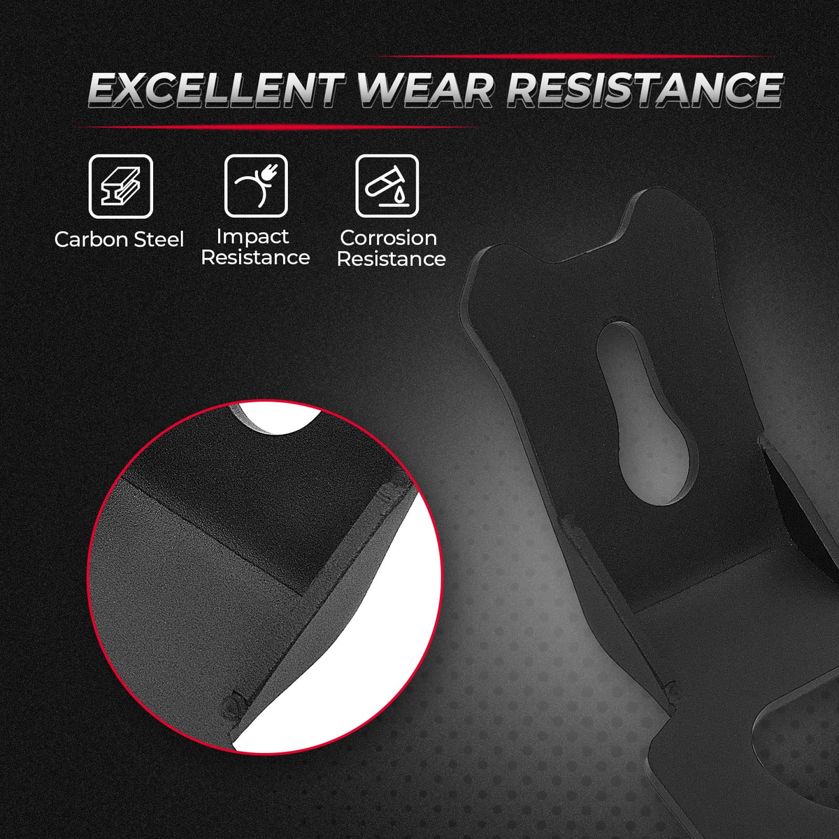 4PCS Tie Down Brackets Hooks for Can Am Maverick X3/MAX – fits Can-Am Maverick X3 MAX (view 6)