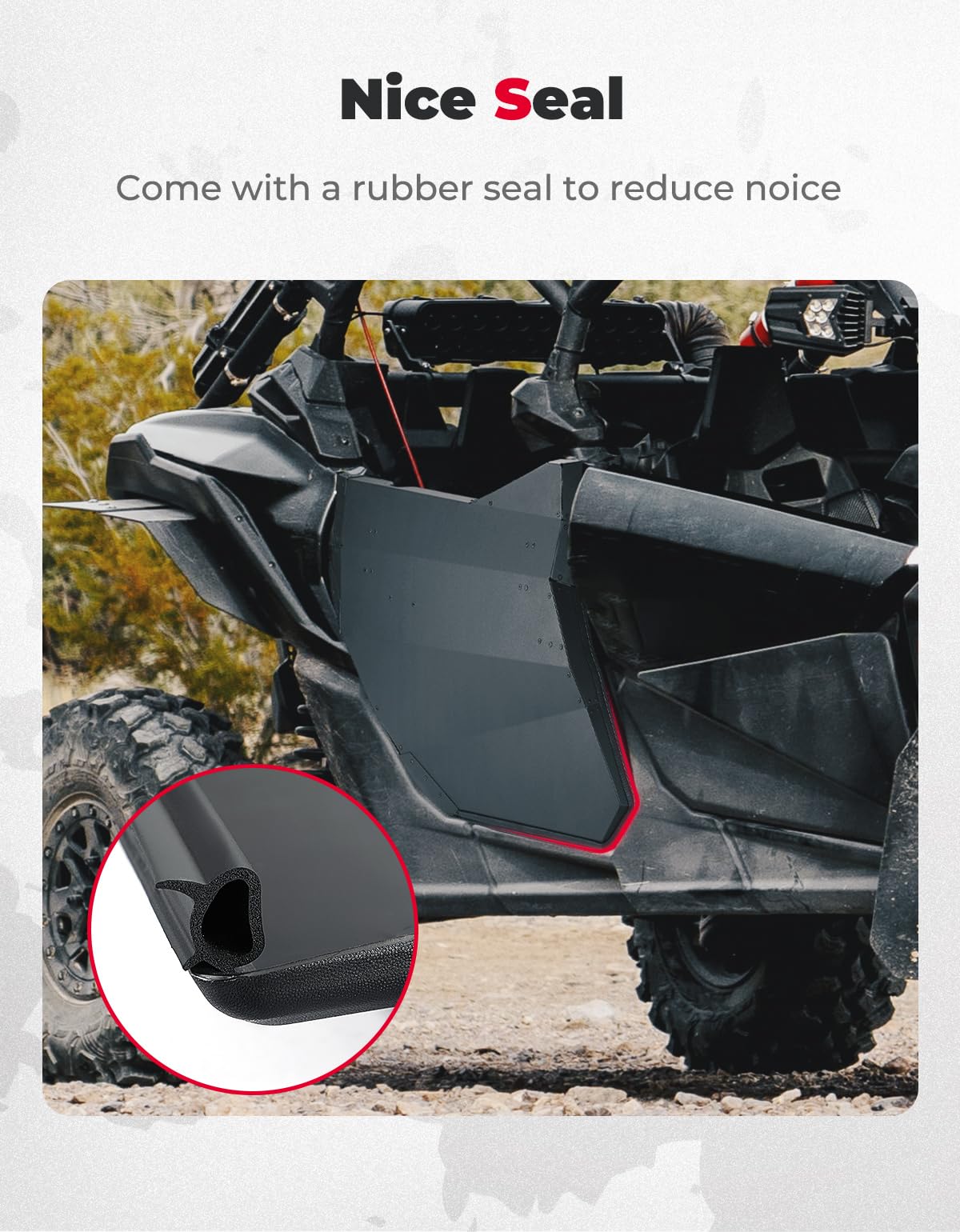 Rear Full Doors Aluminum for Can-Am Maverick X3 MAX – fits Can-Am Maverick X3 MAX (view 6)