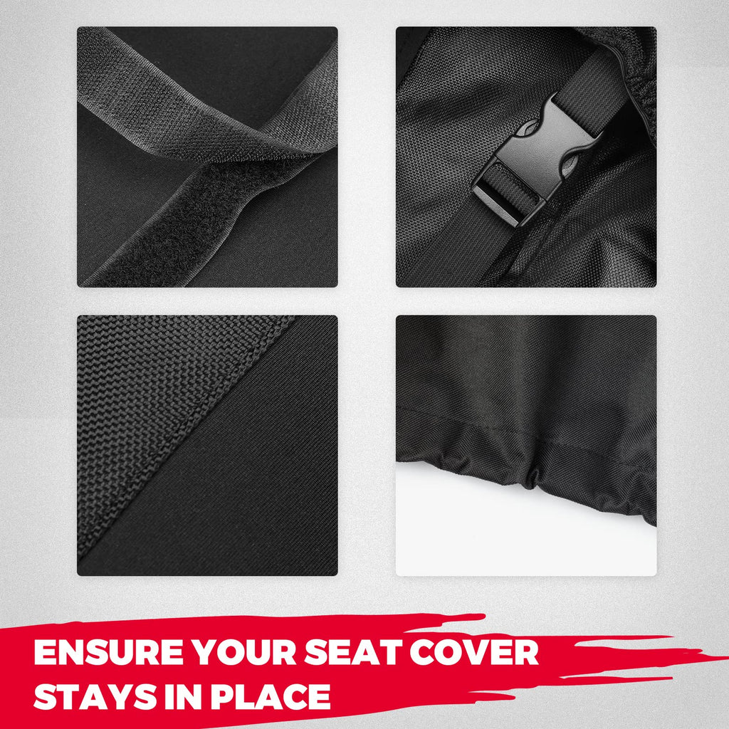 UTV Front & Rear Seat Covers for Polaris Ranger Crew XP 1000