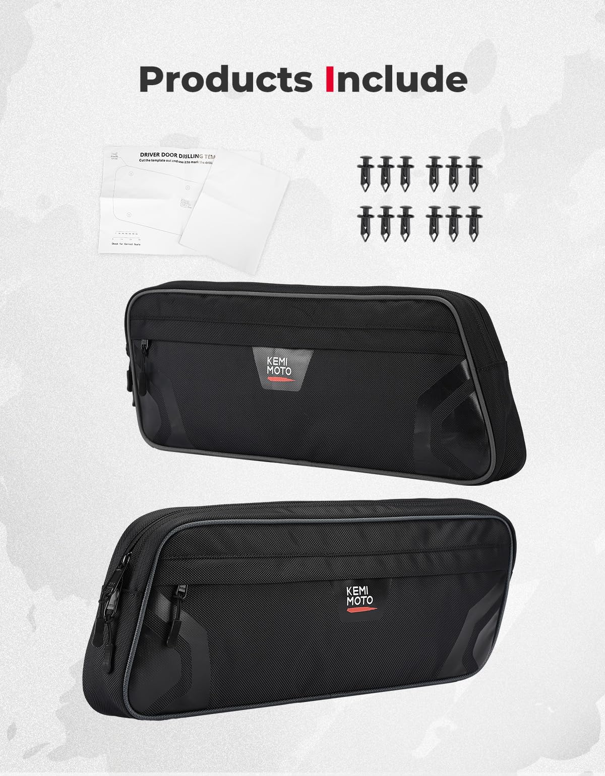 Lower Door Bags for Pioneer 1000-5/1000-6 – fits Honda Pioneer (view 6)