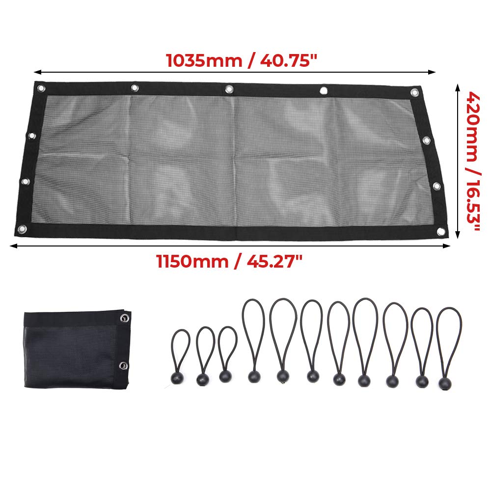 Soft Rear Window Net Mesh for Polaris RZR PRO XP – fits Polaris RZR Pro XP 4 (view 6)