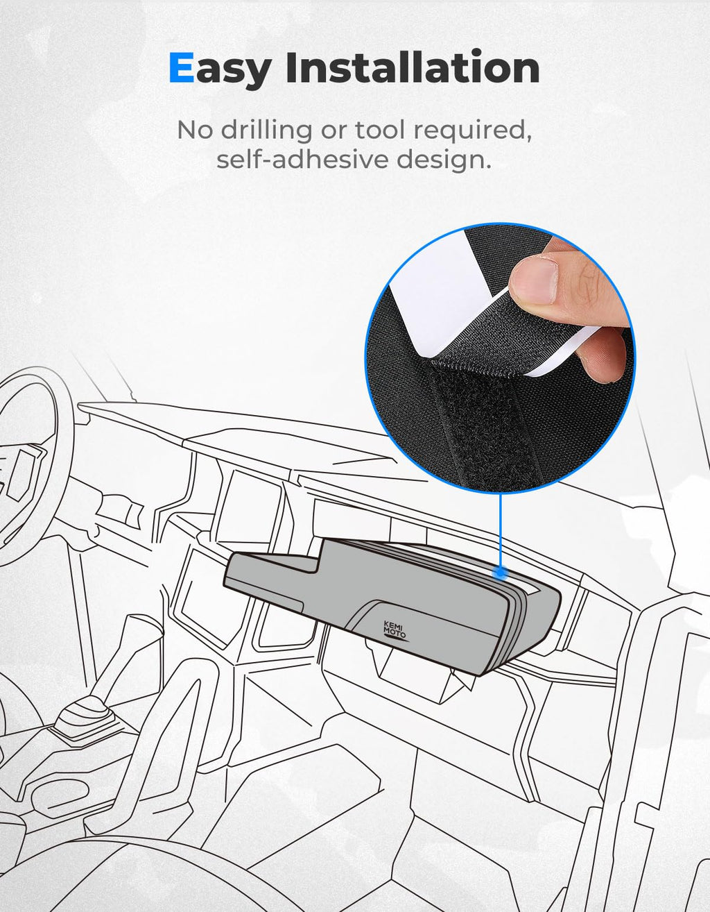 Dashboard Storage Bag for Polaris General 1000/4 1000 – fits Polaris General 1000 (view 6)