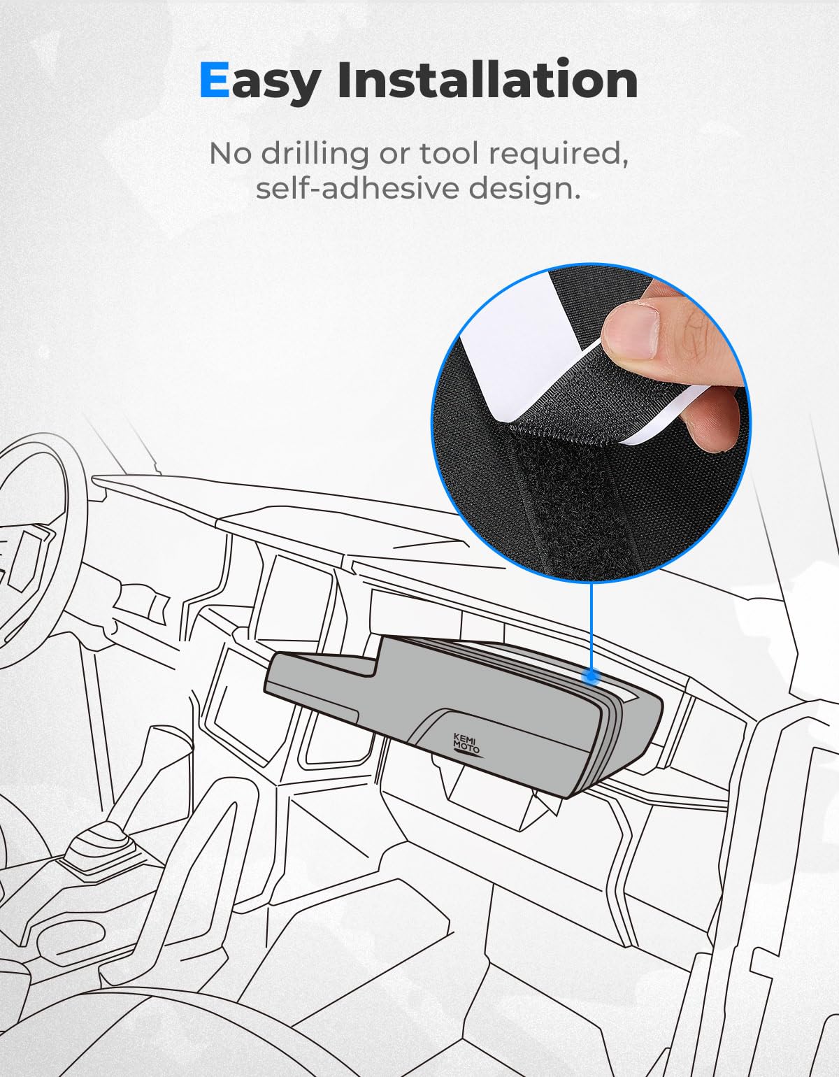 Dashboard Storage Bag for Polaris General 1000/4 1000 – fits Polaris General 1000 (view 6)