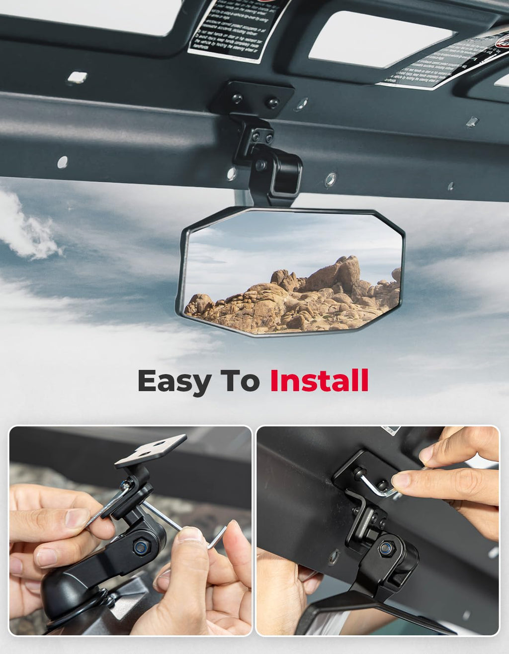 Rear View Mirror for Ranger|CFMOTO Uforce 1000/1000 XL