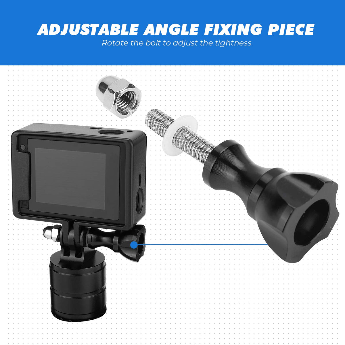 Go Pro Camera Holder for 1.75-2 inch roll bar