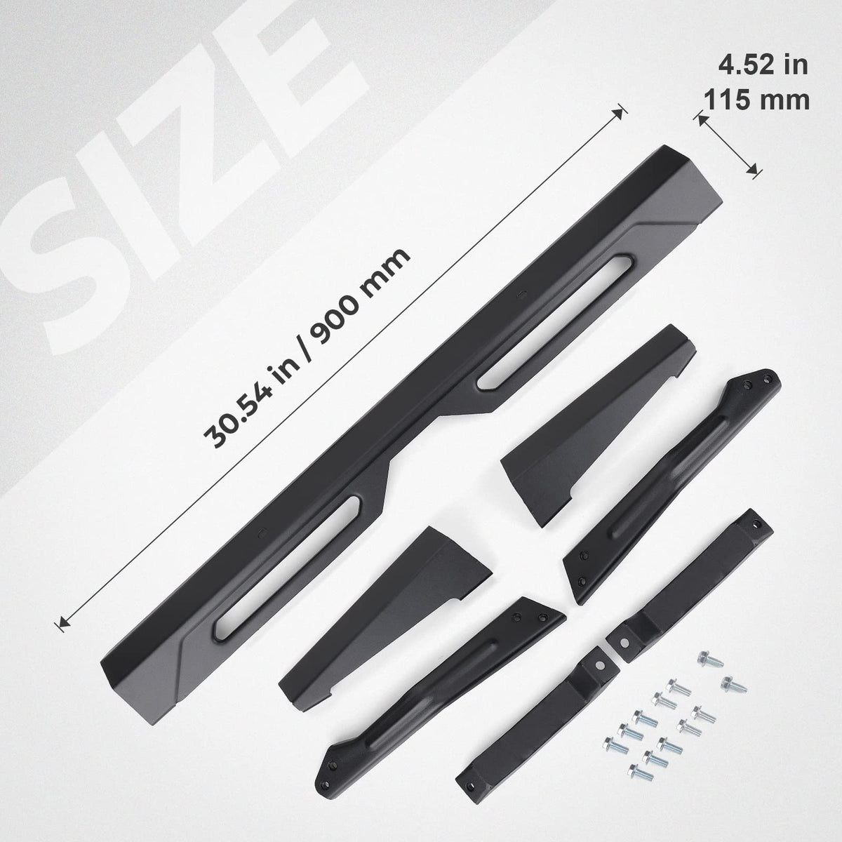 Rear Brushguard Bumper for Polaris Ranger XP 1000 / CREW 2018-2026