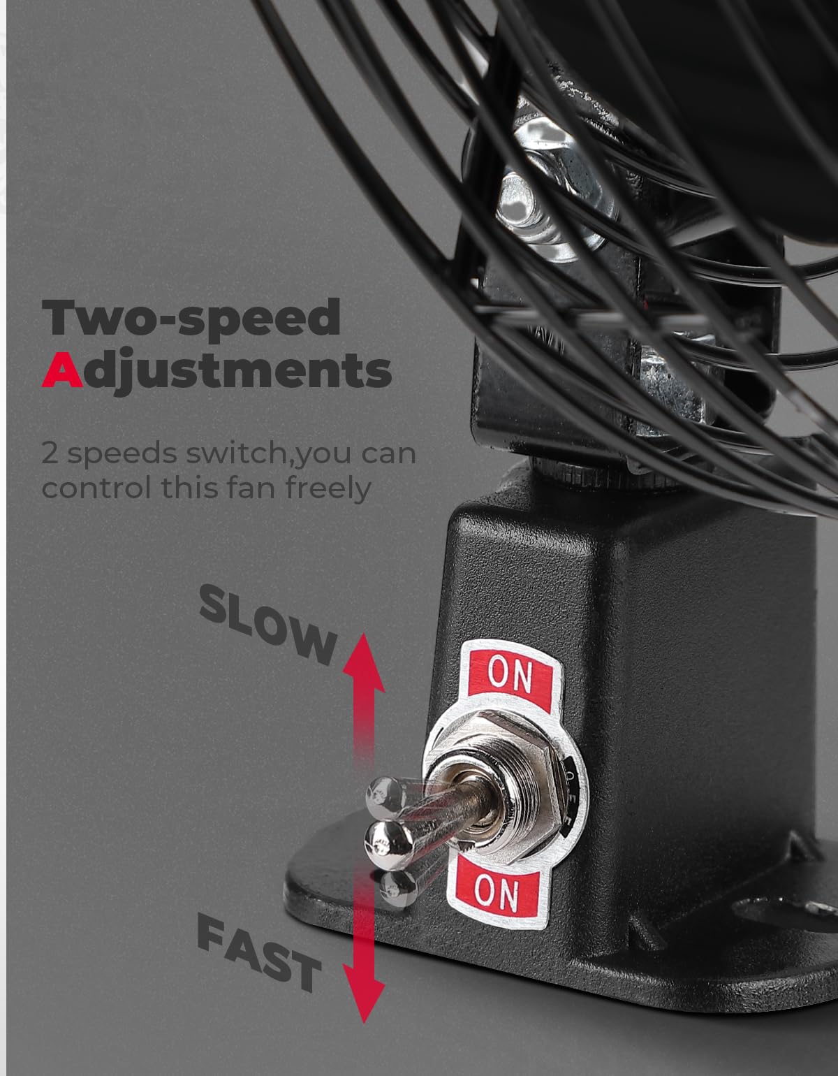 UTV 12V 8'' Cooling Fan for Car,Truck,RV
