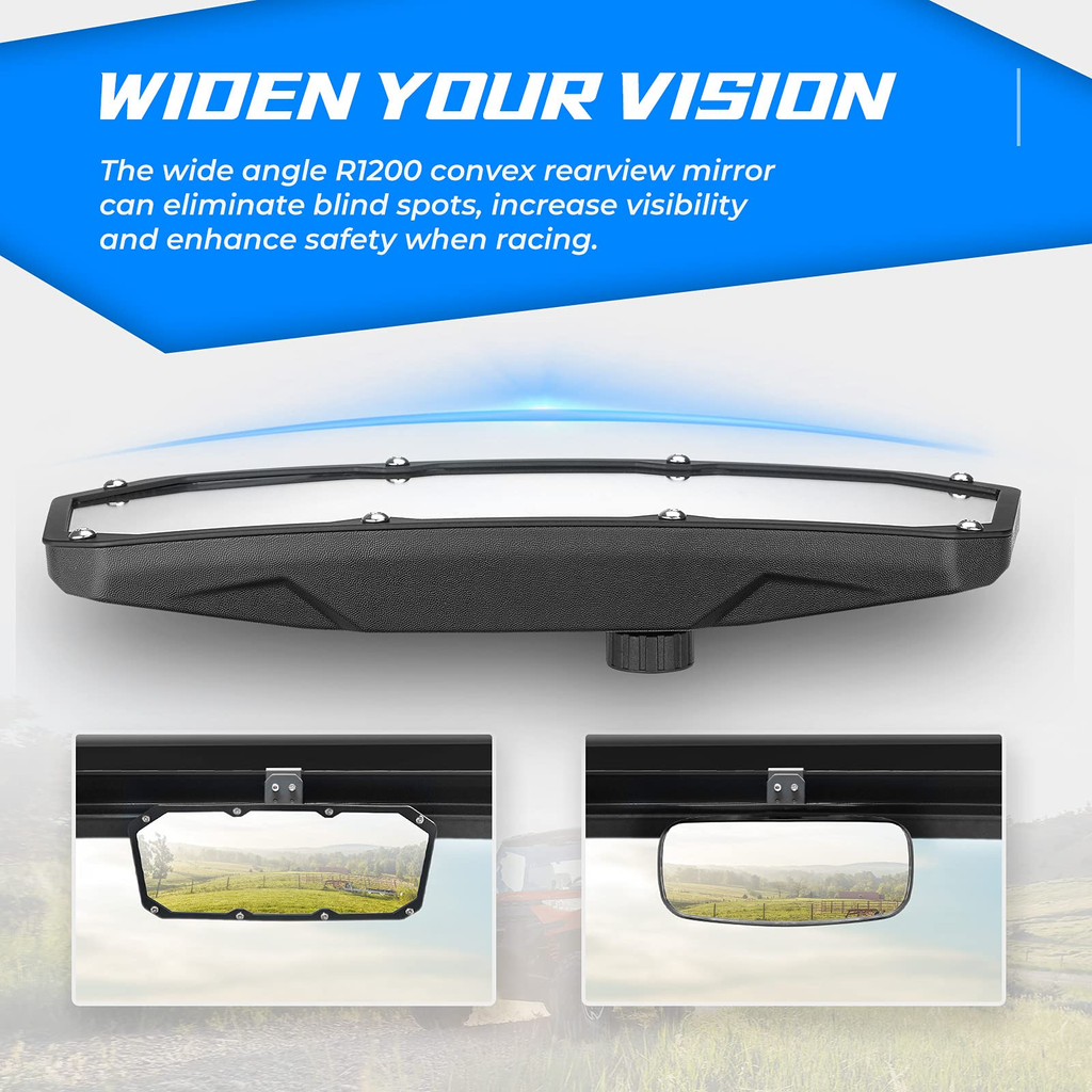 Rear View Mirror for Polaris Ranger 500/570/900 XP S/1000 XP – fits Polaris Ranger 570 Midsize (view 6)