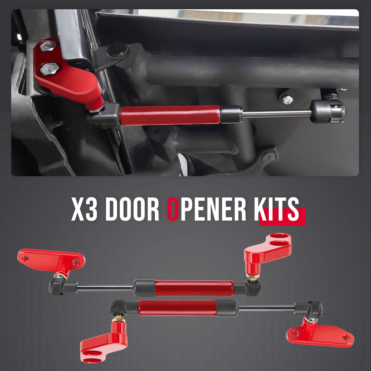 Door Opener Kits for Can Am Maverick X3 / X3 MAX – fits Can-Am Maverick X3 2-Seat (view 5)
