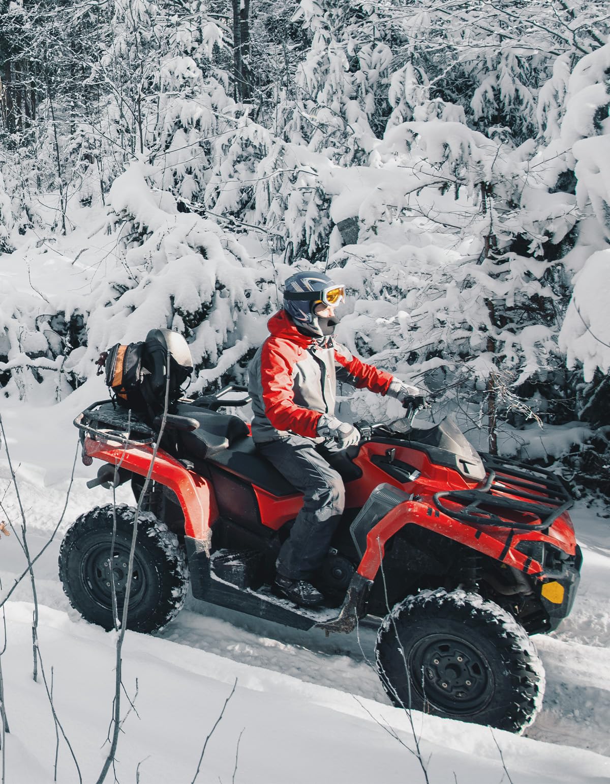 Universal ATV Fender Bag 5.5L for Polaris Sportsman Grizzly Cfmoto – fits Polaris Sportsman (view 6)