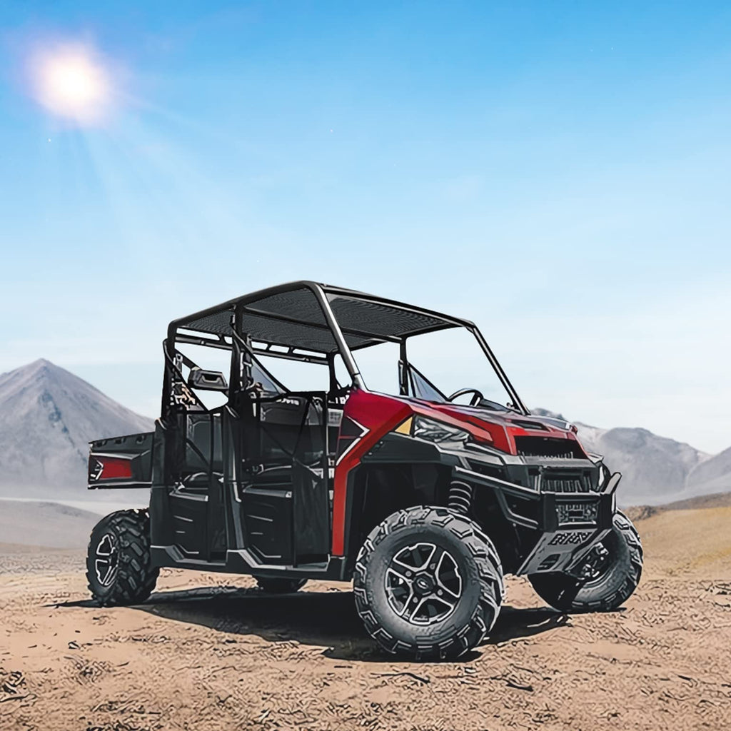 UTV Soft Top Window Net Mesh for Polaris Ranger 1000 Crew (2017-2024)