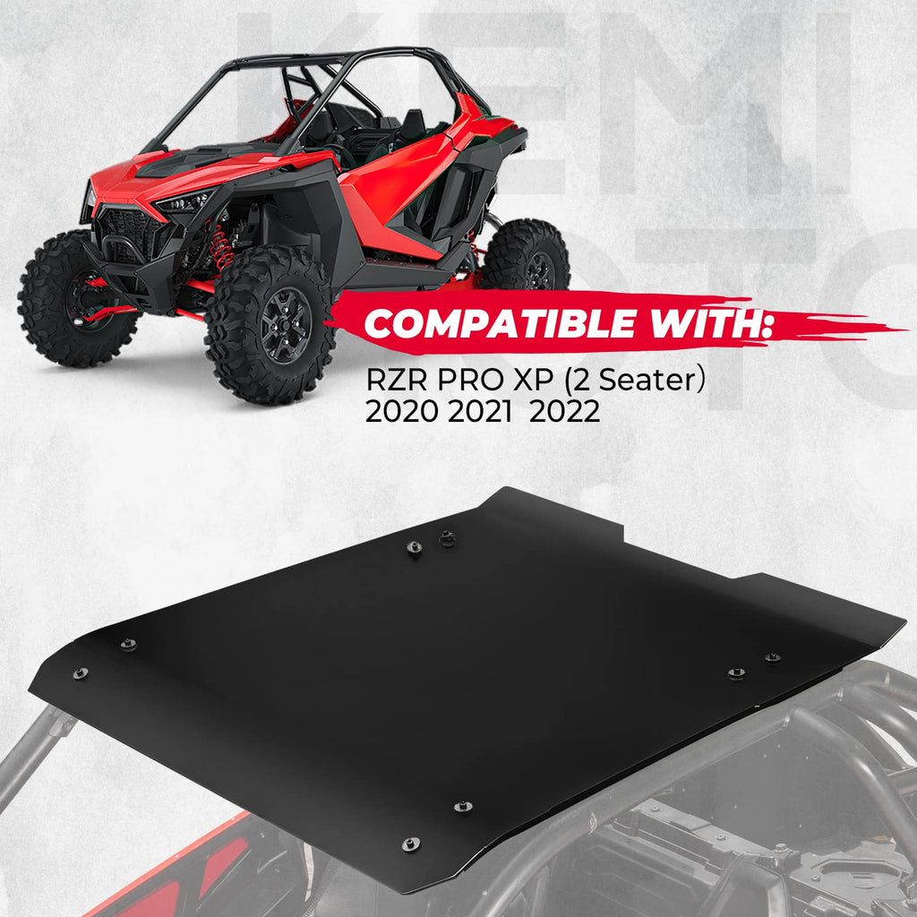 Aluminum Black Hard Roof Top for Polaris RZR PRO XP 2020-2024