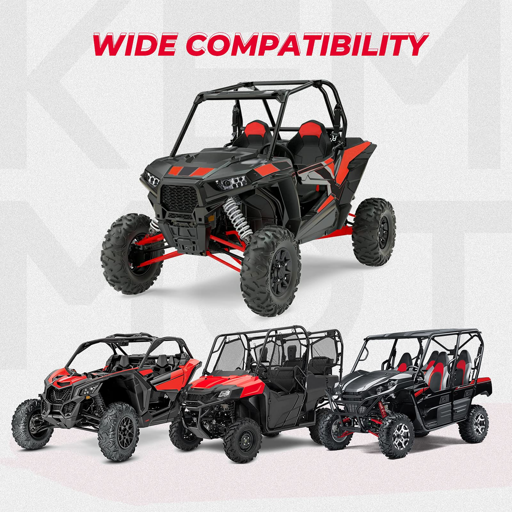 UTV Shotgun Holder Fit 1.75” 2” Roll Bars Ski Rack Bow Rack (2 pieces) – fits Polaris Ranger (view 7)