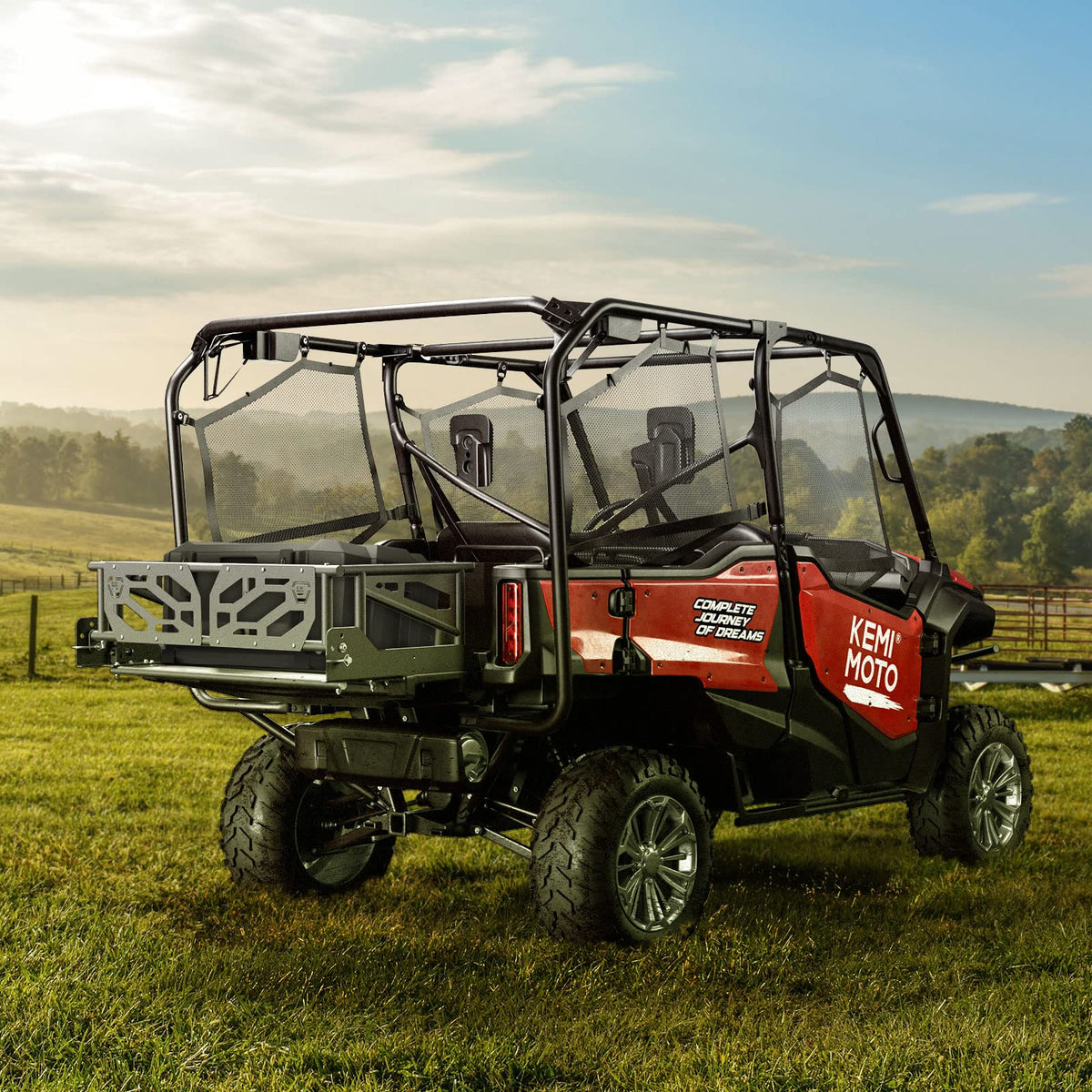 Rear Cargo Bed Extender for Pioneer 1000-5 700-4 2016-2025 – fits Honda Pioneer 1000-5 (2016-2025) (view 7)